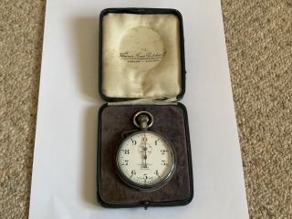 Vintage Classic 1930s Venner Stopwatch In Case
