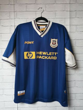 Tottenham Hotspur 1997 1998 Away Pony Vintage Football Shirt Medium
