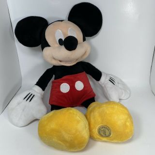 Disney Store Mickey Mouse 19 " Plush Authentic Stuffed Toy