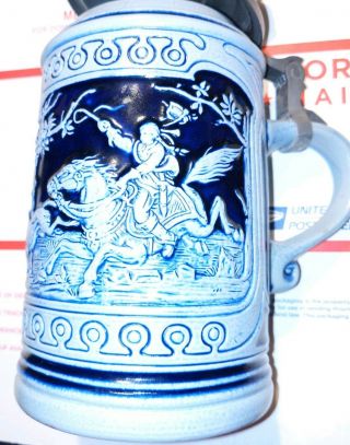 Zoller&born Hand - Painted German Beer Stein 2008 Limited Edition