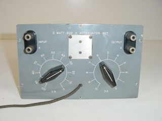 Vintage Western Electric 600/600 Ω Attenuator w/ UTC O - 12 Input Transformer O - 17 2