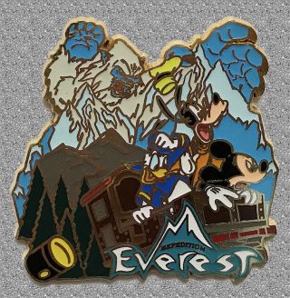 Spotlight E - Ticket Attractions Pin - Expedition Everest - Wdw Disney Pin Le 1000