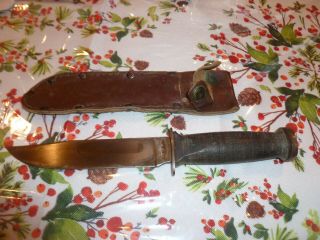 Vintage Robeson Shuredge Marked U.  S.  A.  Military Style Knife