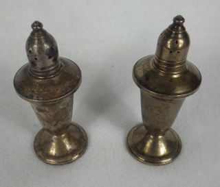 Vintage Duchin Creations Sterling Silver Weighted Salt And Pepper Shakers Set