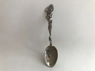 Antique Sterling Silver P & B American Souvenir Spoon,  Golden Gate 2