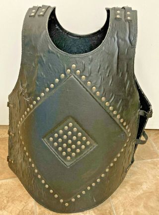 Body Armor Larp Sca Leather Strap Warrior Knight Fighting Gear Hard_8s_magic