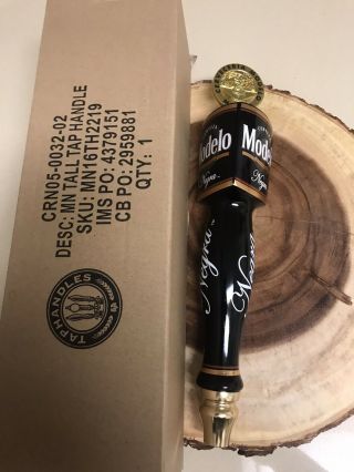 Modelo Negra Cerveza Beer Tap Handle - W/ Box 13 " Tall