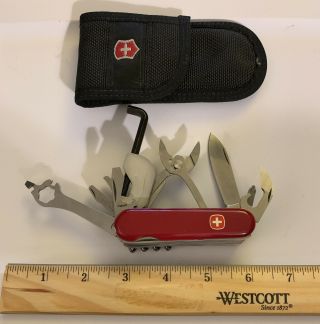 Wenger 16948 Swiss Army Evolution Biker 37 Pocket Knife Rare Model