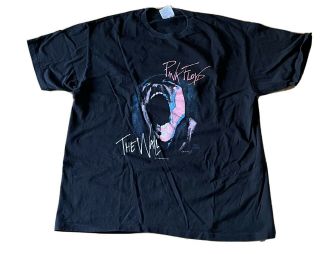 Vintage 1982 Pink Floyd The Wall T Shirt Roger Waters 82 Sz Xl
