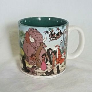 Vintage Disney The Jungle Book Anime Coffee Mug Cup Ceramic Mowgli And Most Chac