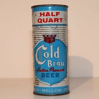 Cold Brau Beer 16 Oz Flat Top - Edelweiss Brewing Chicago Il