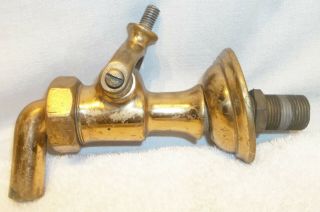 Antique Pre Prohibition Solid Brass Beer Tap
