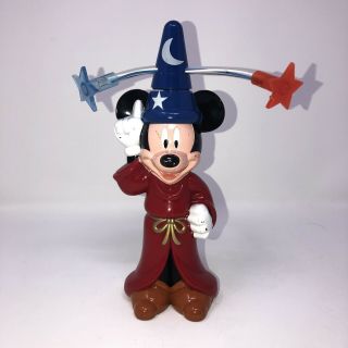 Walt Disney Parks Fantasia Sorcerer Mickey Mouse Spin And Light Up Toy