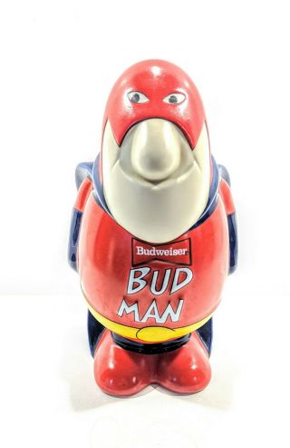 Vintage 1989 Budweiser Bud Man Collector 