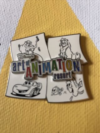 Walt Disney World Resort Parks Authentic Art Of Animation Trading Pin