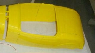 Vintage Monogram 1932 Ford Big Deuce Yellow 1/8 Body Cab Only,  1 Part