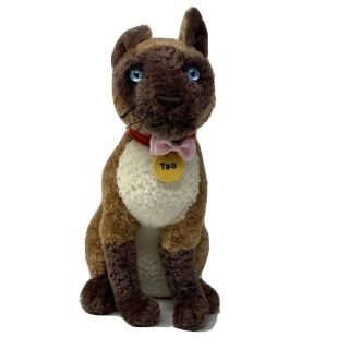 Disney Store The Incredible Journey Tao Kitty Brown Cat Plush Stuffed Animal Toy