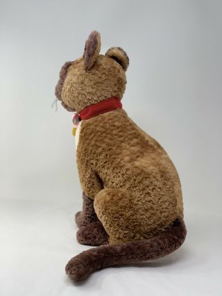 Disney Store The Incredible Journey Tao Kitty Brown Cat Plush Stuffed Animal Toy 3