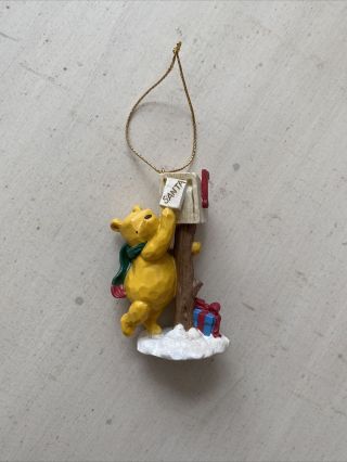 Classic Winnie The Pooh Christmas Oranament