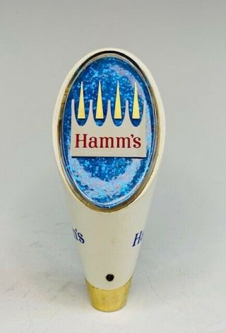 Vintage Hamm’s Beer Tap Handle C 4.  5 ",  Very Rare Type