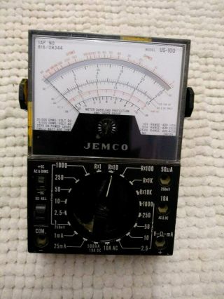 Vintage Jemco Multitester Us - 100