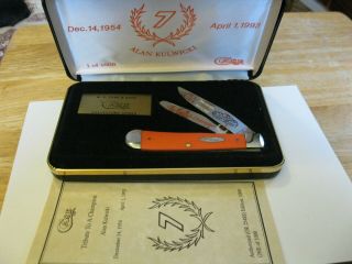 Case Xx Trapper Knife 1 Of 1000 Alan Kulwicki Tribute To A Champion Made In Usa