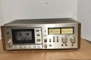 Vintage Sony Tc - 229sd Stereo Cassette Recorder Player Deck