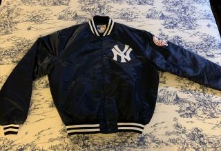 Vintage Starter York Yankees Jacket Xxl Mlb Baseball Officially Licensed