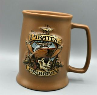 Disney Pirates Of The Caribbean Coffee Mug Cup Authentic Park Collectable