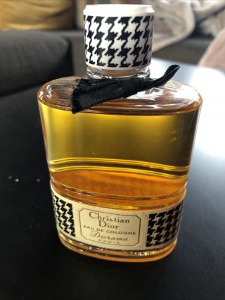 Vtg Diorama Eau De Cologne Christian Dior Perfume 4 Oz.  Full Bottle