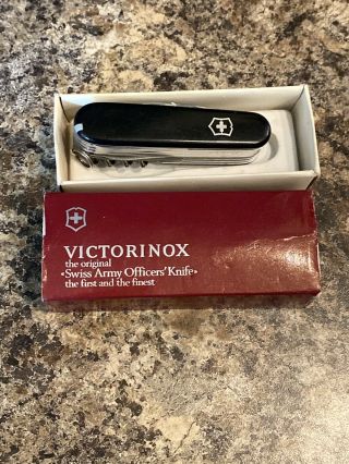 Victorinox Black Champion Swiss Army Knife Collect - Hunt - Fish - Scout