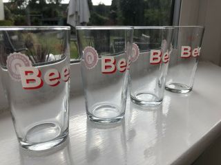 4 Camden Town Brewery Half Pint Glasses.  - P&p Home Bar