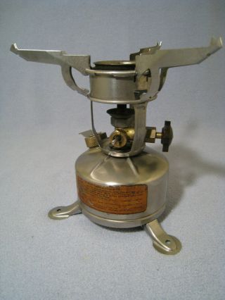 Vintage Wwii Camp Tent Stove Us 1942 Mod C - A - 1945