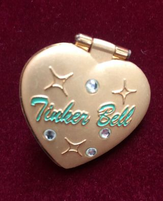 Walt Disney Tinker Bell Mickey Mouse Locket Heart Official Trading Pin 2003