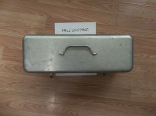 Umco Vintage " Roll A Tray " Tackle Box Holds Fishing Lure Flies And Other Lures