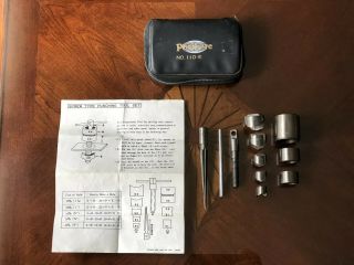 Vintage Philmore No.  110 - E Screw Type Punching Tool Set Mij