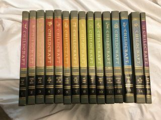 1964 Vintage Childcraft The How And Why Library Full Set Volume 1 - 15 Rainbow
