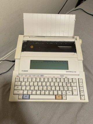 Vintage Canon Starwriter 30 Personal Publishing System Word Processor,