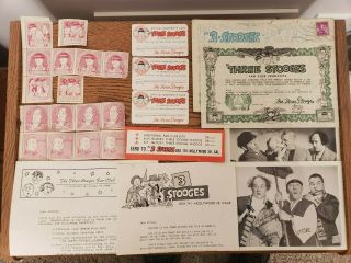 Vintage 1959 Three Stooges Fan Club Kit