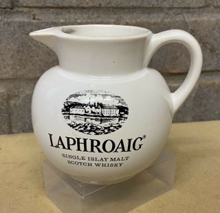 Laphroaig Single Islay Malt Scotch Whisky Jug - Wade Pdm - Vgc Great Collectable