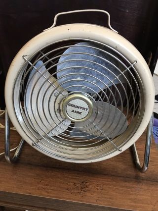 Vintage Lakewood Country Aire 10 " Multipurpose Portable Air Circulator Fan S - 10