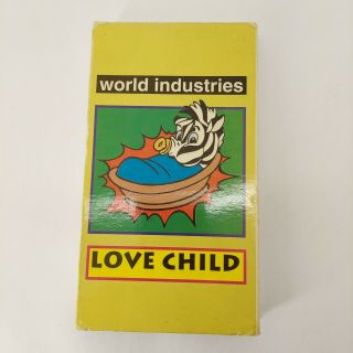 World Industries Love Child Vhs Skateboarding Video 1990 