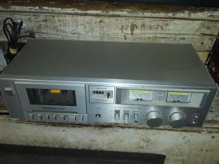 Vintage Technics Rs - M205 Stereo Cassette Deck
