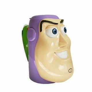 Disney On Ice Toy Story Buzz Lightyear Mug Plastic Flip Cup Souvenir 6 