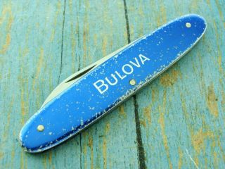 Victorinox Blue Alox Bulova Accutron Watch Tool Swiss Army Pocket Knife Knives