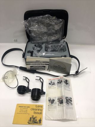 Vintage Nikon Nikonos - V Close - Up Unit For Underwater Camera Case