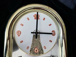 Vintage Heineken Windmill Plastic Oval Clock 14 