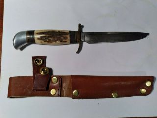 Rare P.  Holmberg Eskilstuna Sweden Fixed Blade Boning Knife 9 " Real