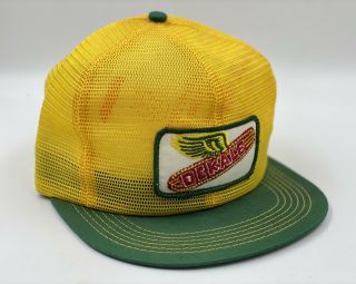 VTG DEKALB SEED PATCH FLYING CORN TRUCKER MESH CAP HAT K - PRODUCTS - MADE IN USA 3