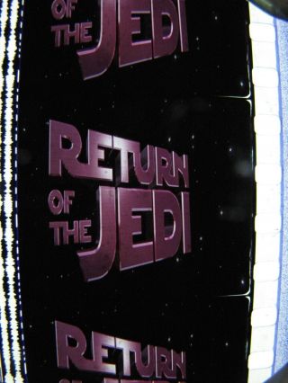 Vintage 35mm Trailer - - - Return Of The Jedi - - - Star Wars